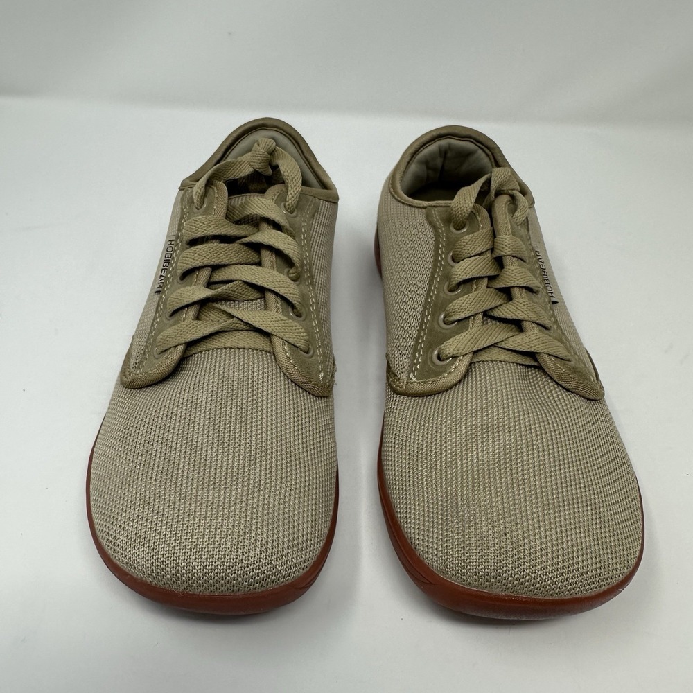 HOBIBEAR BEARFOOT UNISEX SHOES SIZE 40 Minimalist Zero Drop Wide Toe Box Tan